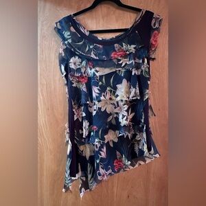 Gigi Moda Made in Italy assymetrical tunic one size